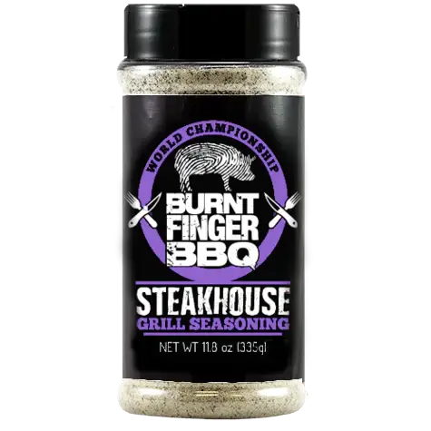 Burnt Finger BBQ Steakhouse Grill Seasoning – 11.8 oz