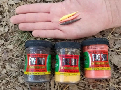 Pautzke's Fire Bait Trout Dough jars