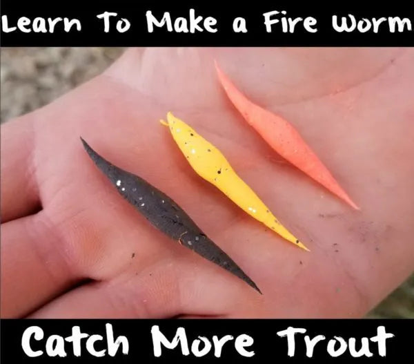 Pautzke's Fire Bait Trout Dough worms