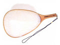 Frabill Wood Trout Net 11x15" Teardrop Clear Rubber