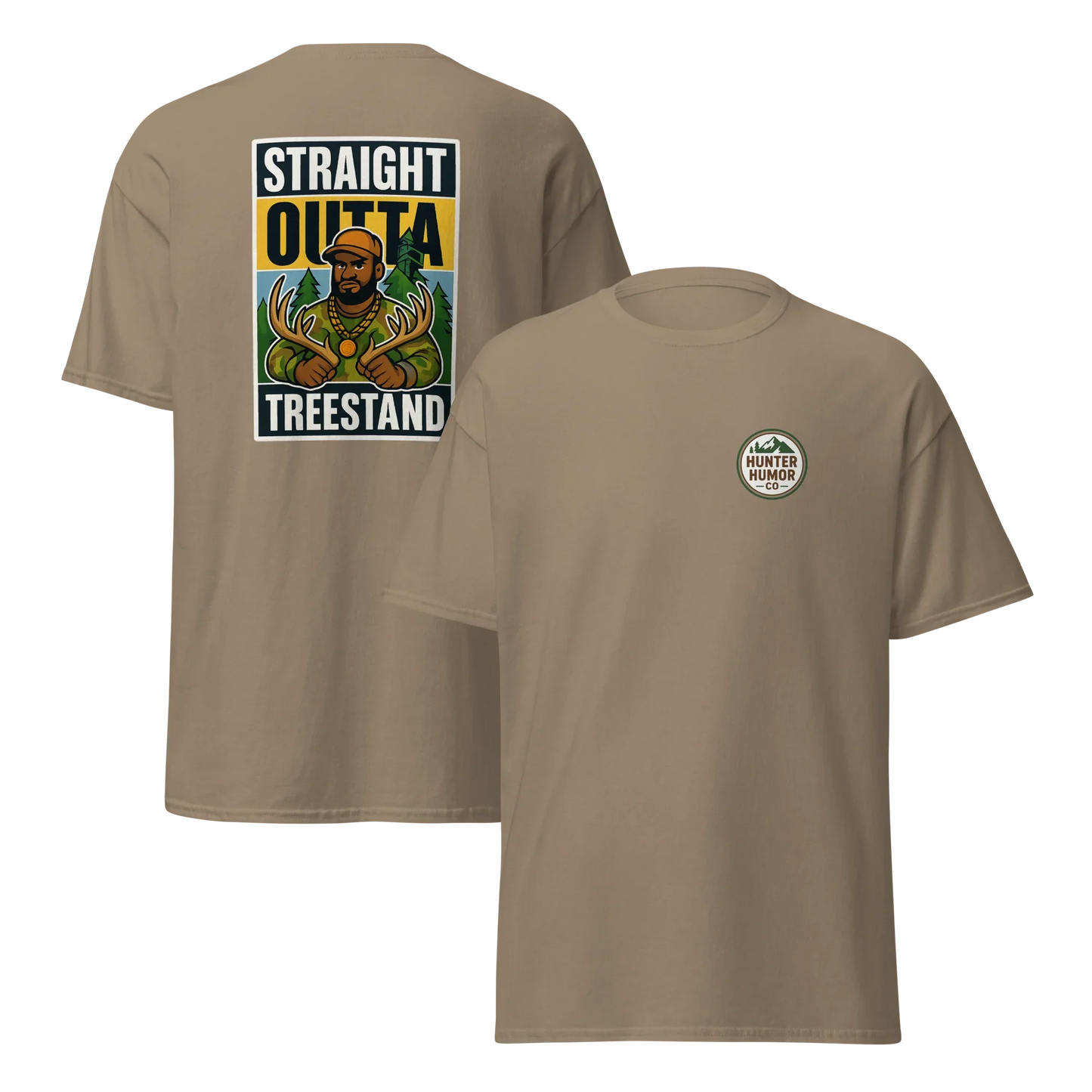 Hunter Humor Straight Outta Treestand T-Shirt