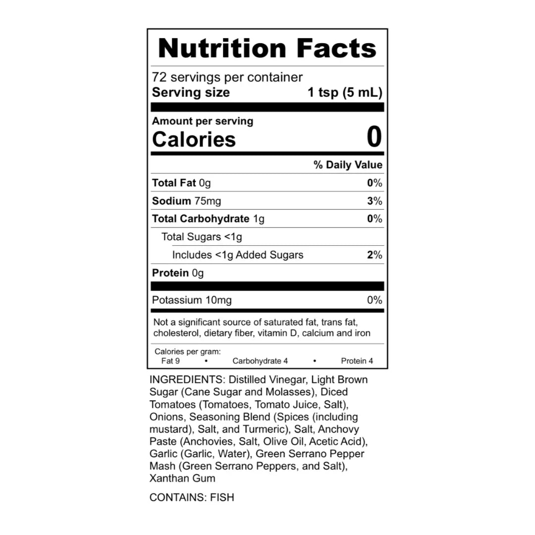 Bear & Burton's Worcestershire Sauce 12oz