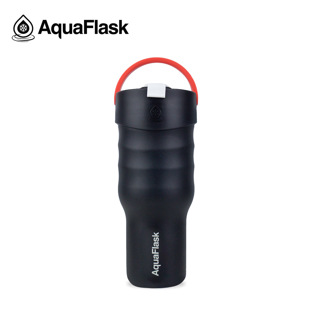 Aqua Flask Tumbler – Vacuum Insulated Stainless Steel Travel Cup 887ml (30 oz)