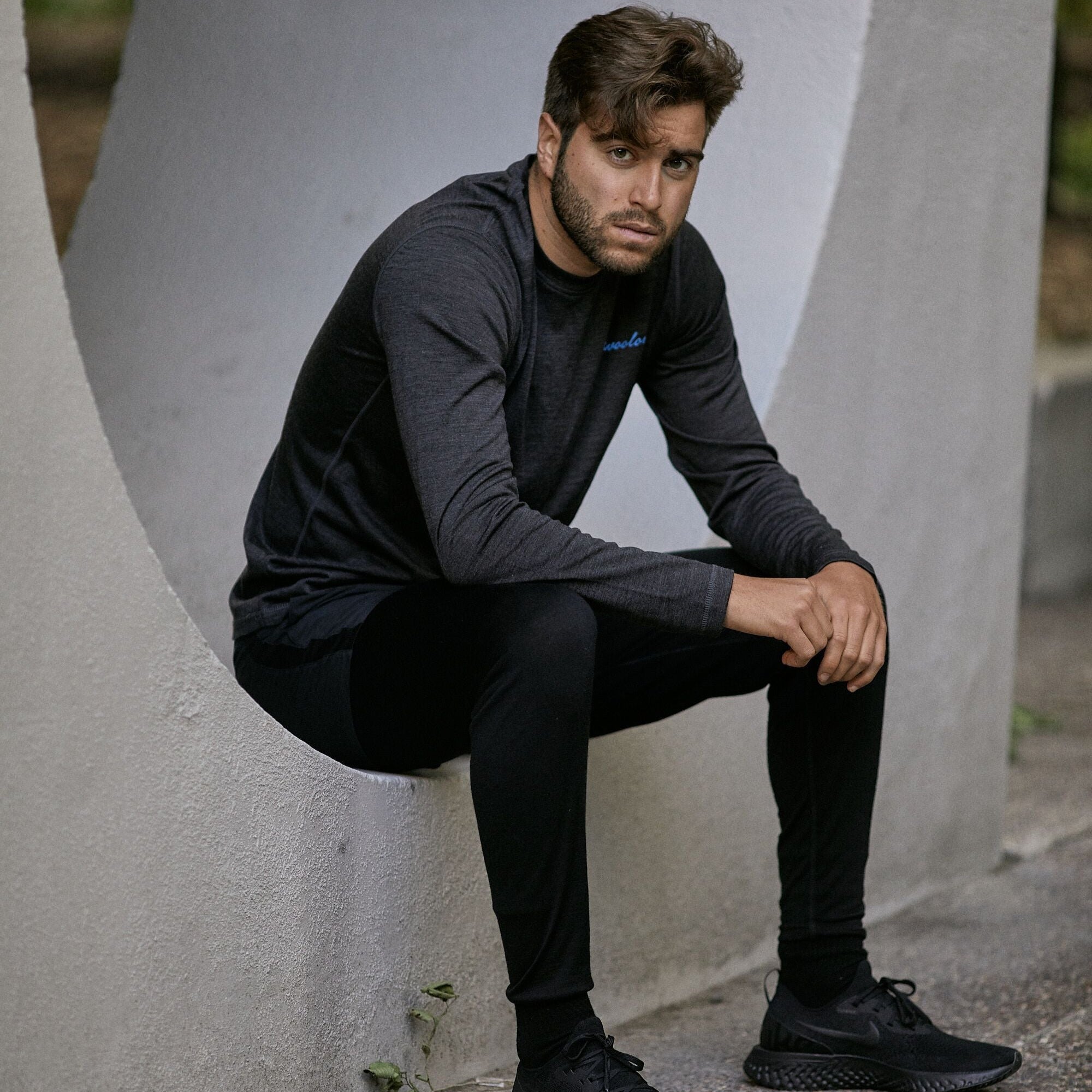 Men's 100% Merino Wool Long Underwear + Beanie