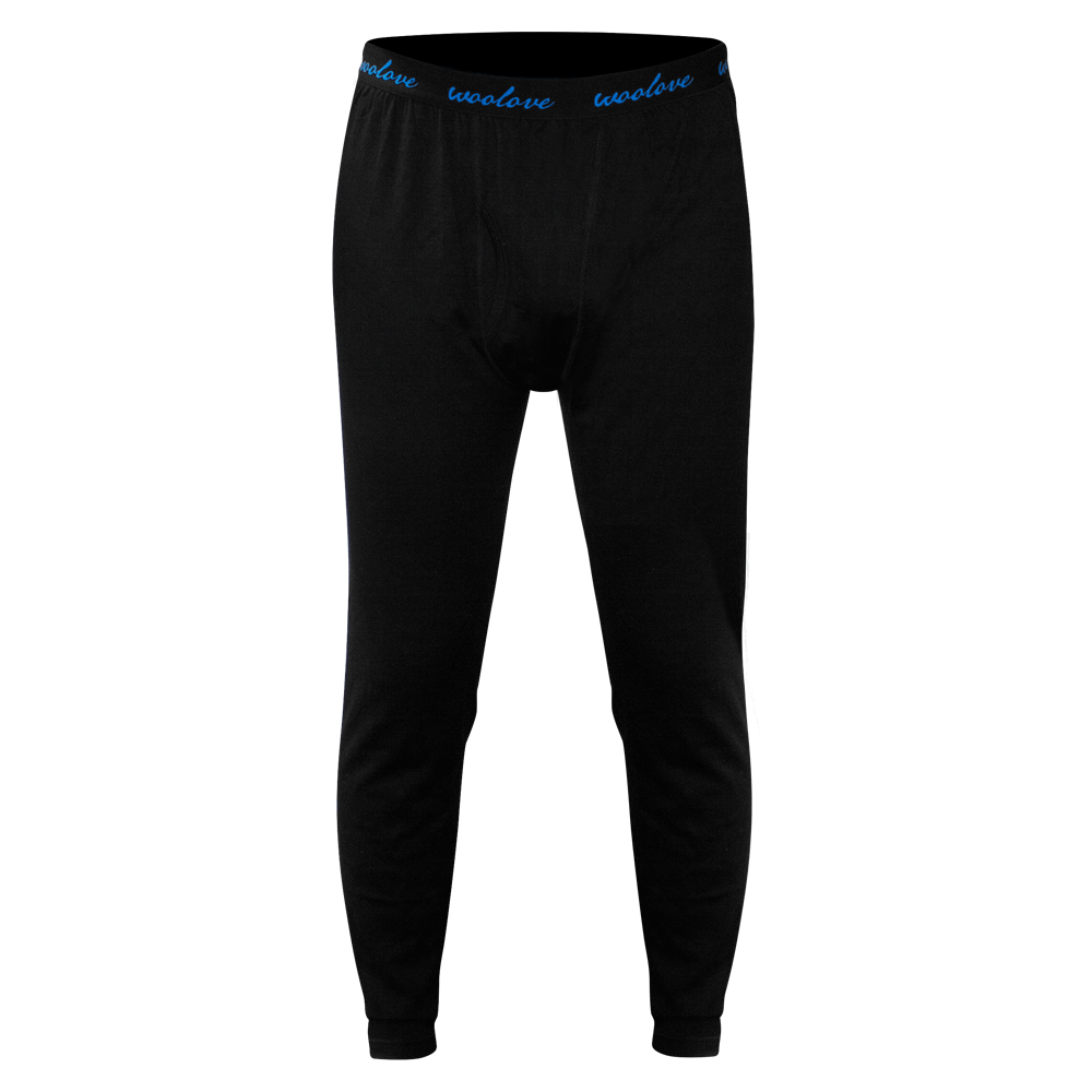Men's 100% Merino Wool Long Underwear + Beanie
