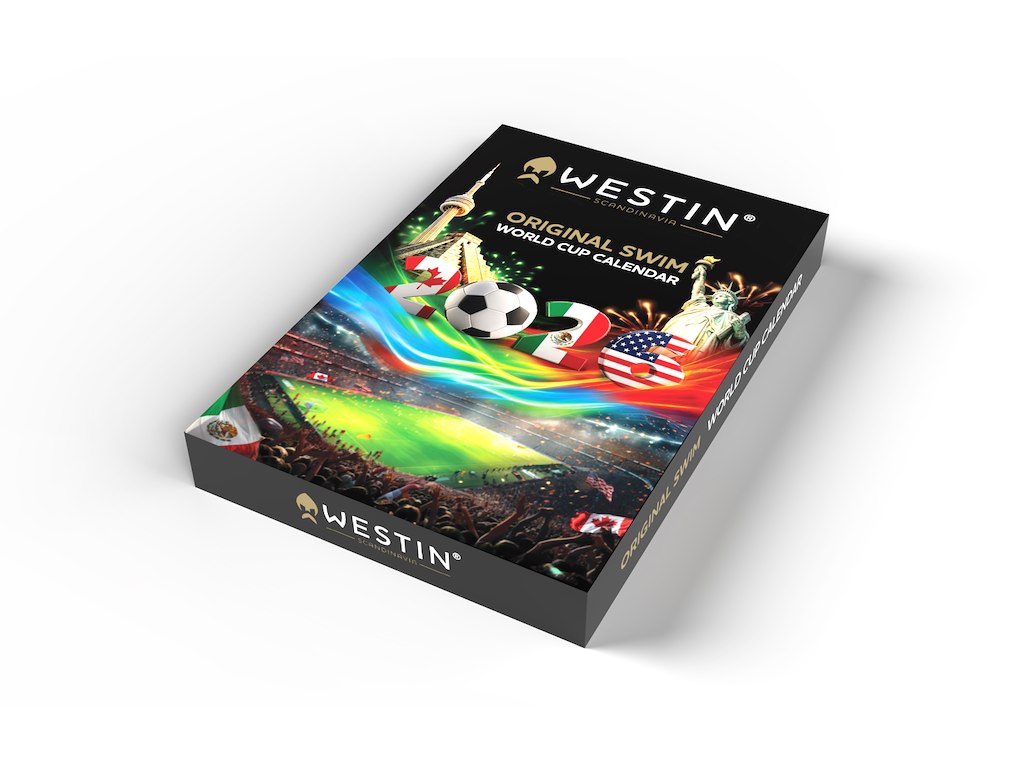 WESTIN 2026 ORIGINAL SWIM WORLD CUP CALENDAR 34pc LURE KIT.