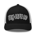 FLY LIFE CO - BLACKOUT TRUCKER HAT