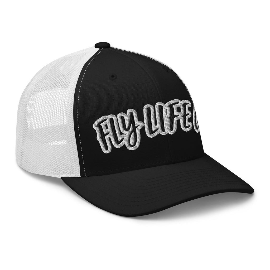 FLY LIFE CO - BLACKOUT TRUCKER HAT
