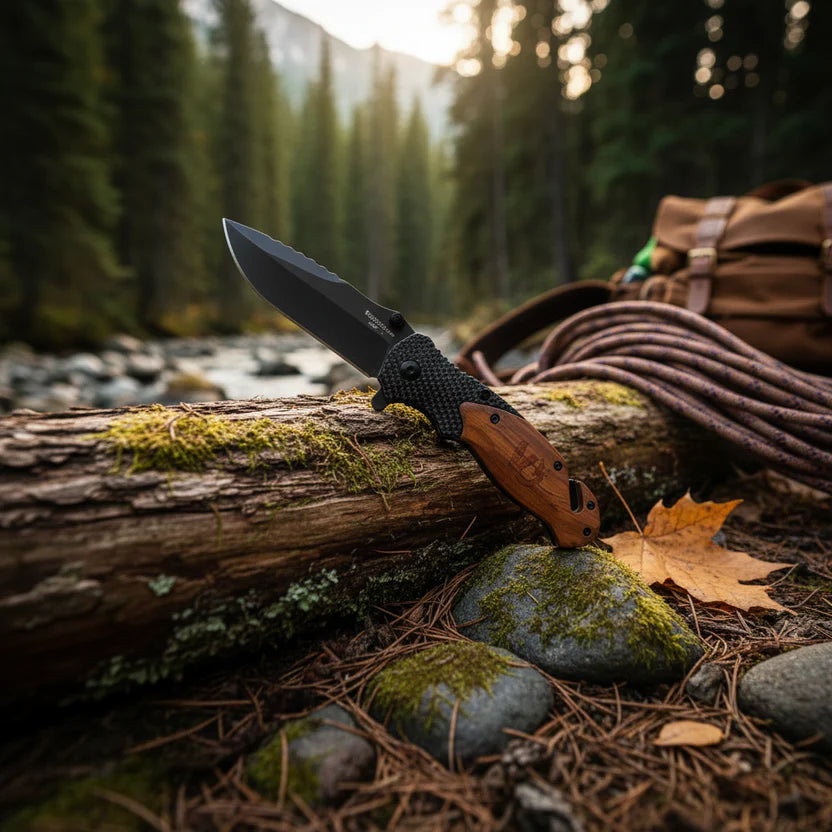 🍁Valour Outdoors Ridgeline Folding Knife 3-1/2" Blade