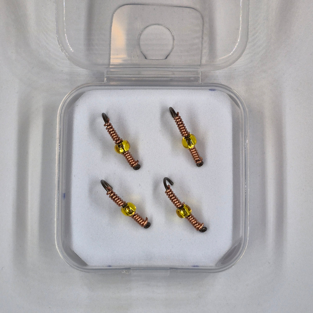 GTB Wire Worms Hook Size #8 4/pk