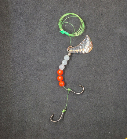 Spitfire Fishing Tomahawk Rigs #3 Double Circle Hooks pink/white