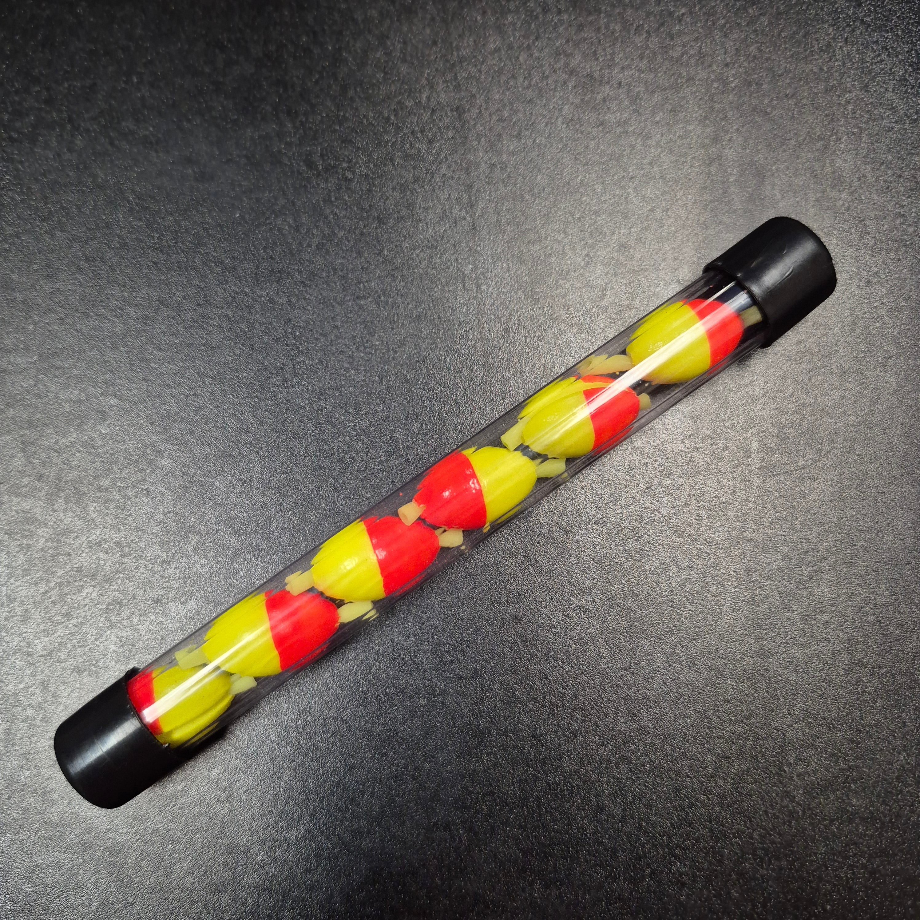 Strike Indicators 3/4" Ylw/Orng Foam w/Rubber Core 6/pk