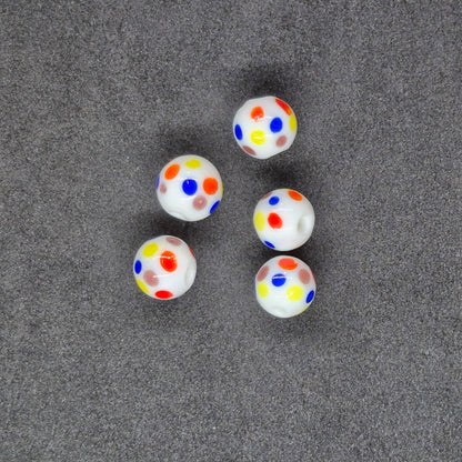 Glass Fishing Beads 5/pk for Whitefish, Trout, Perch, premium fishing beads