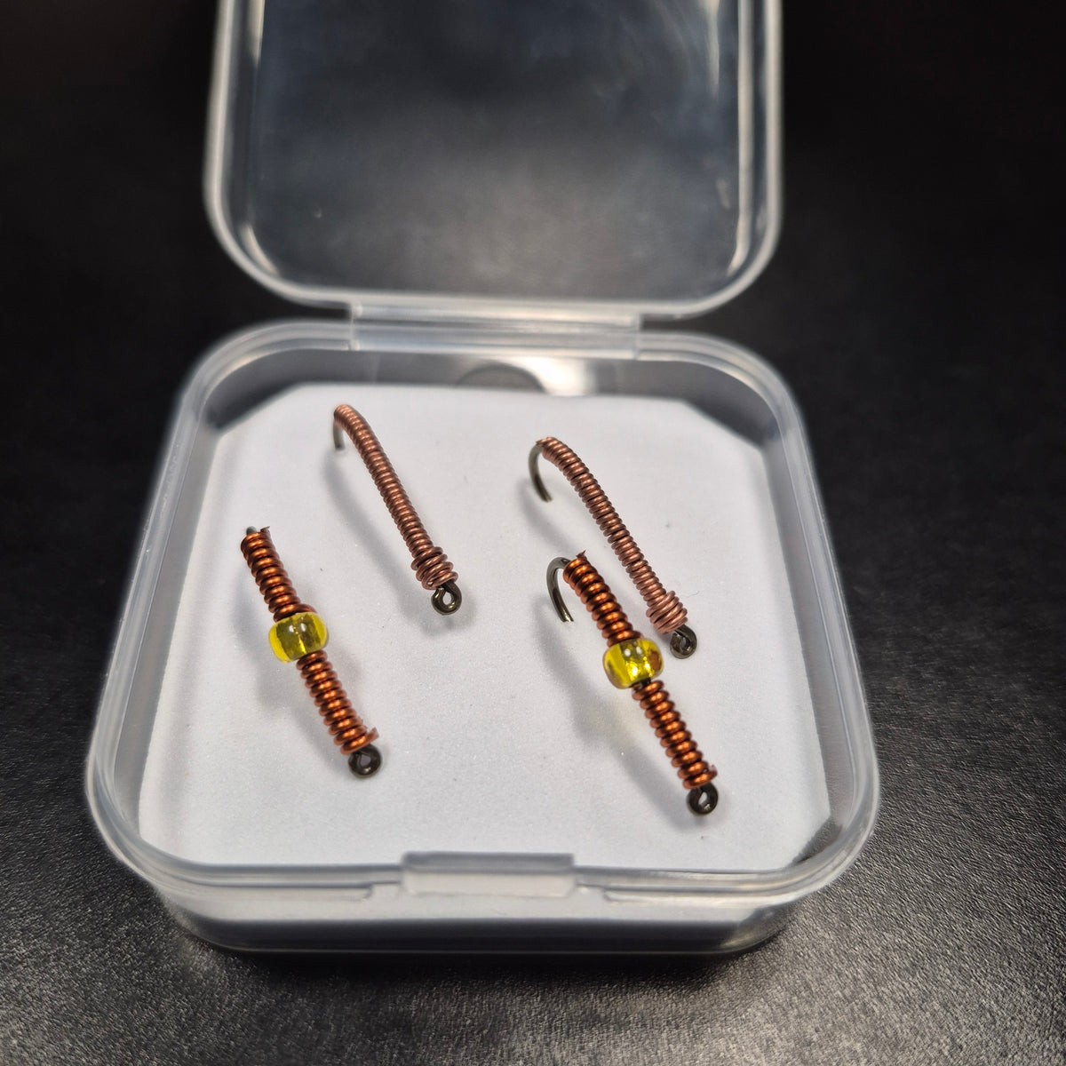 GTB Wire Worms Hook Size #6 4/pk