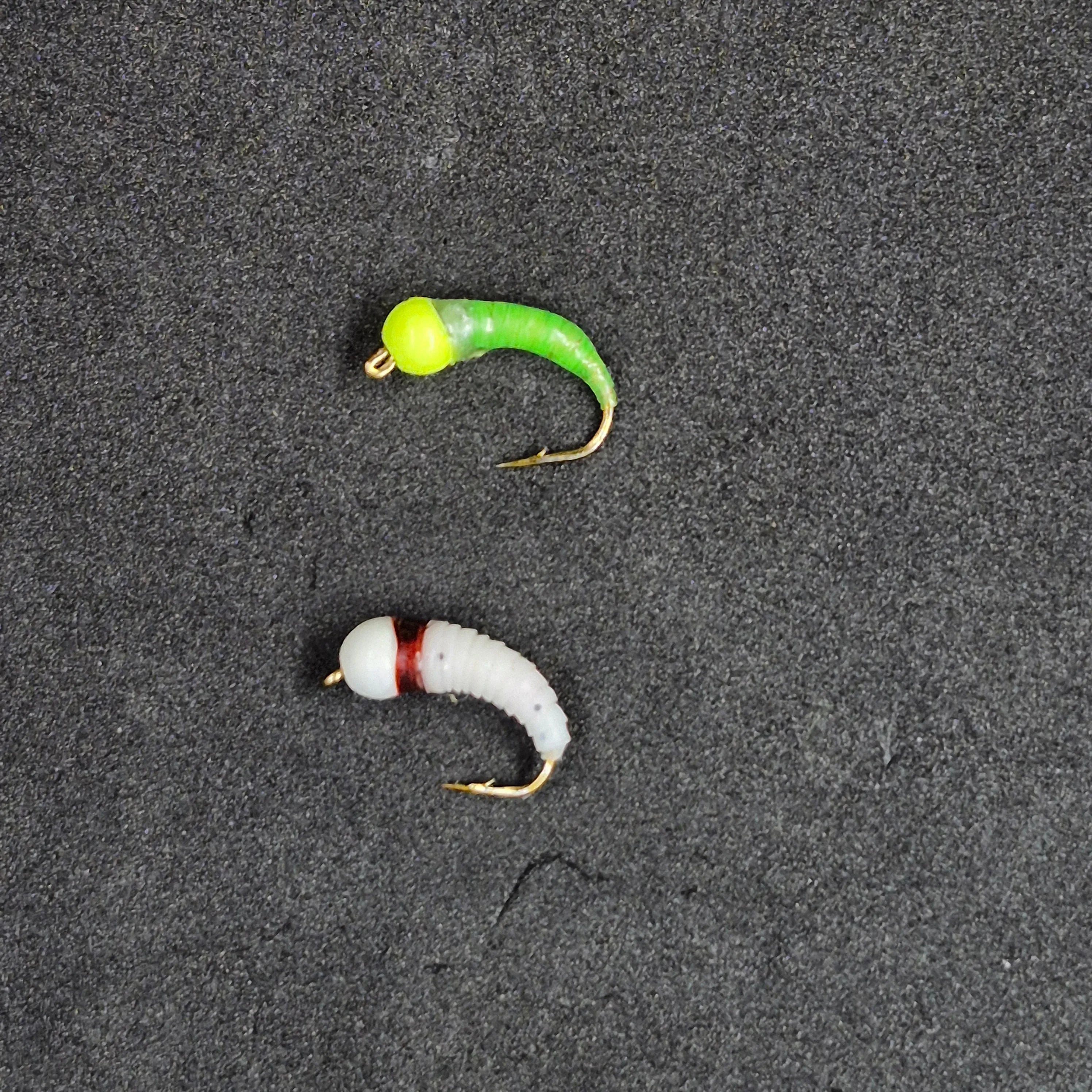 Tom's ice hard nibbles Glow white & green bugs