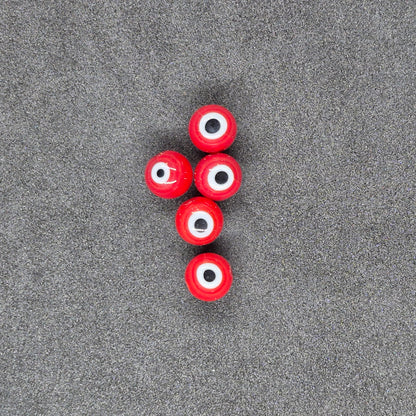 Glass Fishing Beads 5/pk for Whitefish, Trout, Perch, premium fishing beads