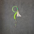 Spitfire Fishing Tomahawk Rigs #3 Double Circle Hooks chartreuse/chartreuse