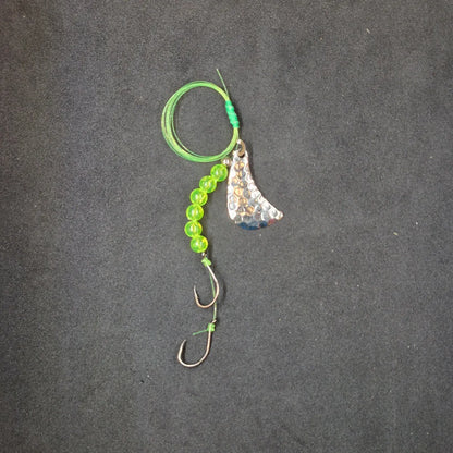 Spitfire Fishing Tomahawk Rigs #3 Double Circle Hooks chartreuse/chartreuse