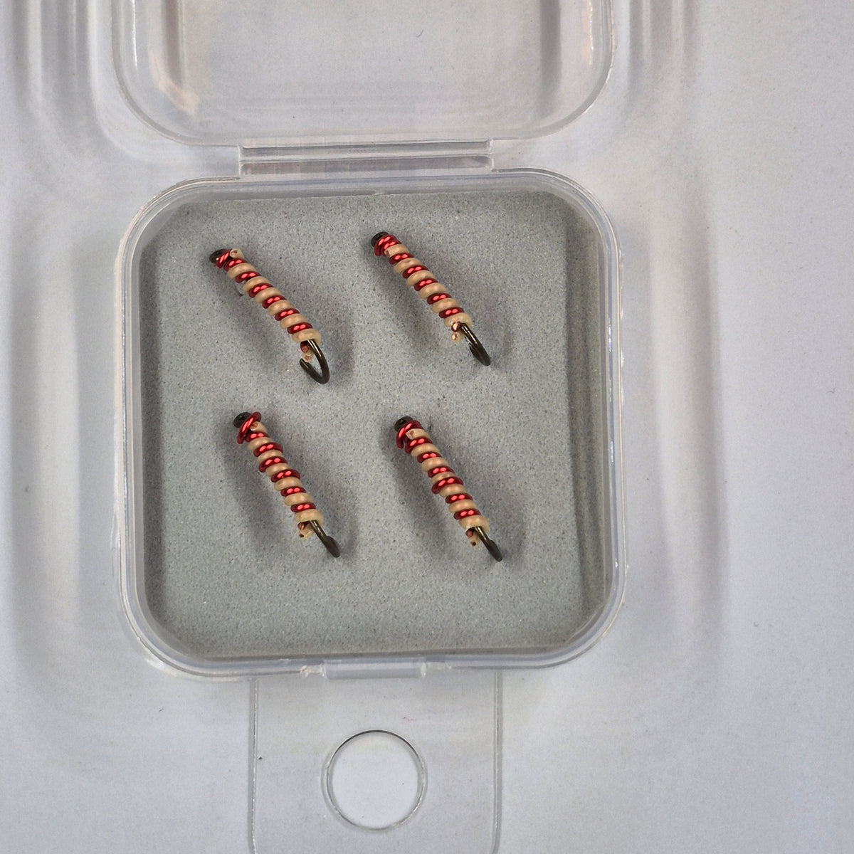 GTB Wire Worms Hook Size #8 4/pk
