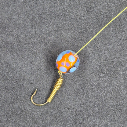 Glass Fishing Beads 5/pk for Whitefish, Trout, Perch, premium fishing beads