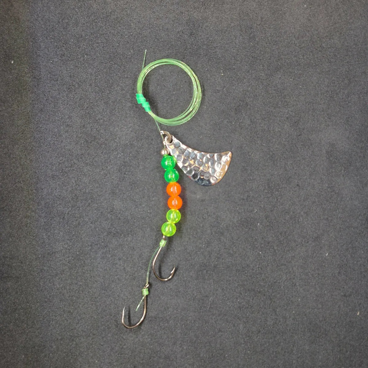 Spitfire Fishing Tomahawk Rigs #3 Double Circle Hookschartreuse/orange/green