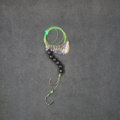 Spitfire Fishing Tomahawk Rigs #3 Double Circle Hooks black/black