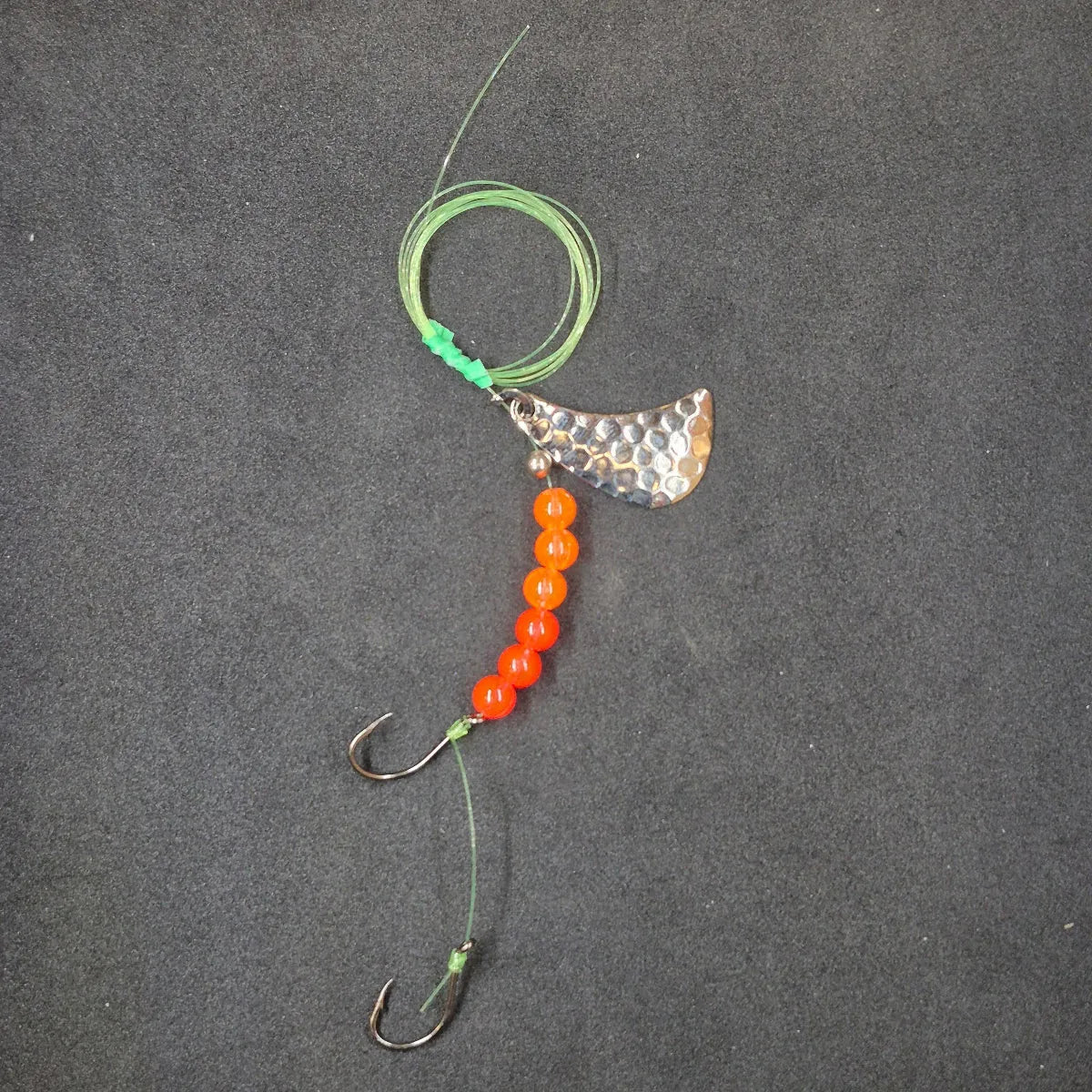 Spitfire Fishing Tomahawk Rigs #3 Double Circle Hooks orange/orange