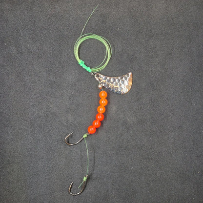Spitfire Fishing Tomahawk Rigs #3 Double Circle Hooks orange/orange