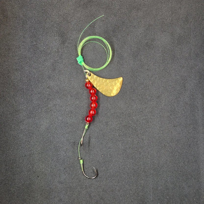 Spitfire Fishing Tomahawk Rigs #3 Double Circle Hooks red/red