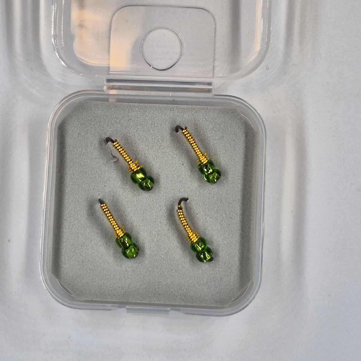 GTB Wire Worms Hook Size #8 4/pk