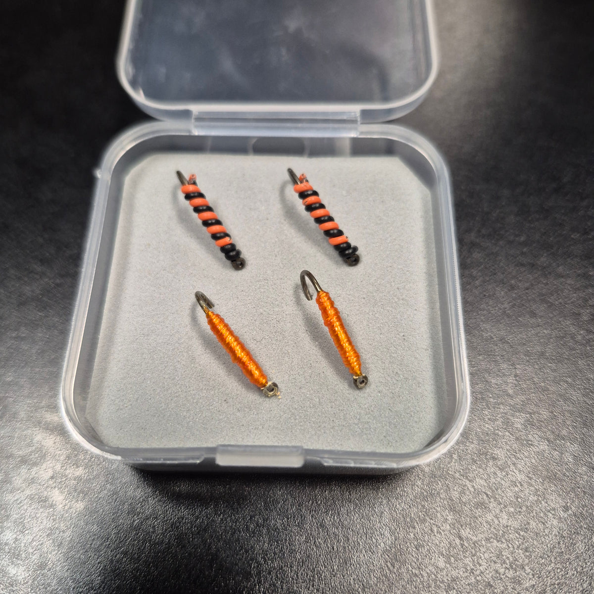 GTB Wire Worms Hook Size #8 4/pk