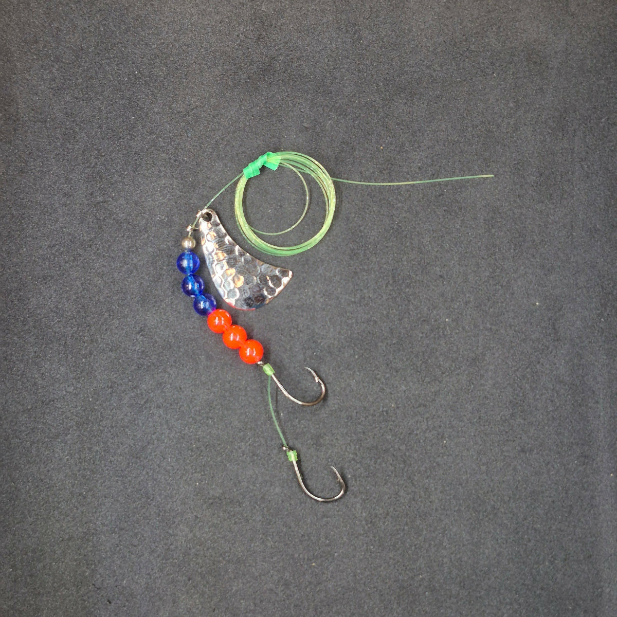 Spitfire Fishing Tomahawk Rigs #3 Double Circle Hooks blue/red