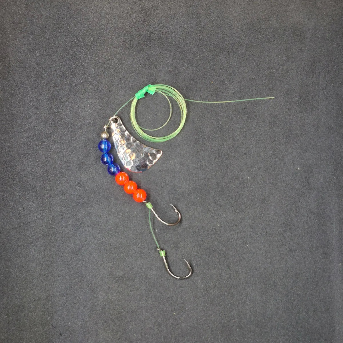 Spitfire Fishing Tomahawk Rigs #3 Double Circle Hooks blue/red