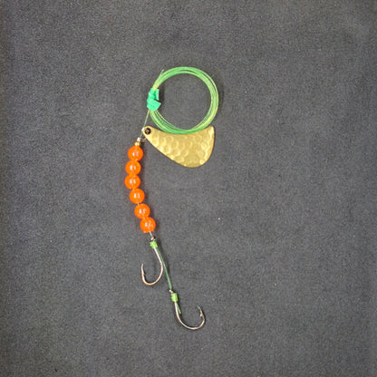 Spitfire Fishing Tomahawk Rigs #3 Double Circle Hooksorange/orange