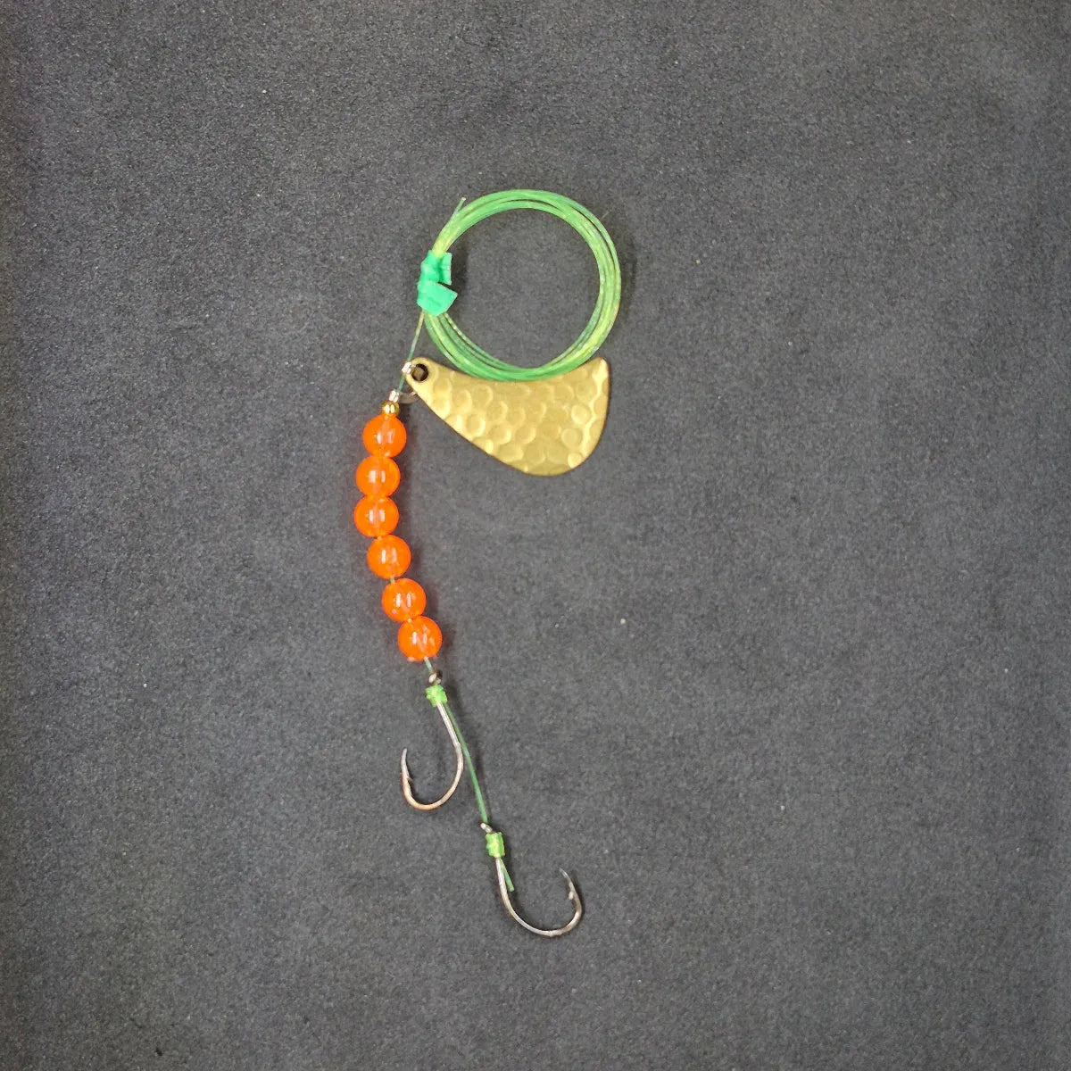 Spitfire Fishing Tomahawk Rigs #3 Double Circle Hooksorange/orange