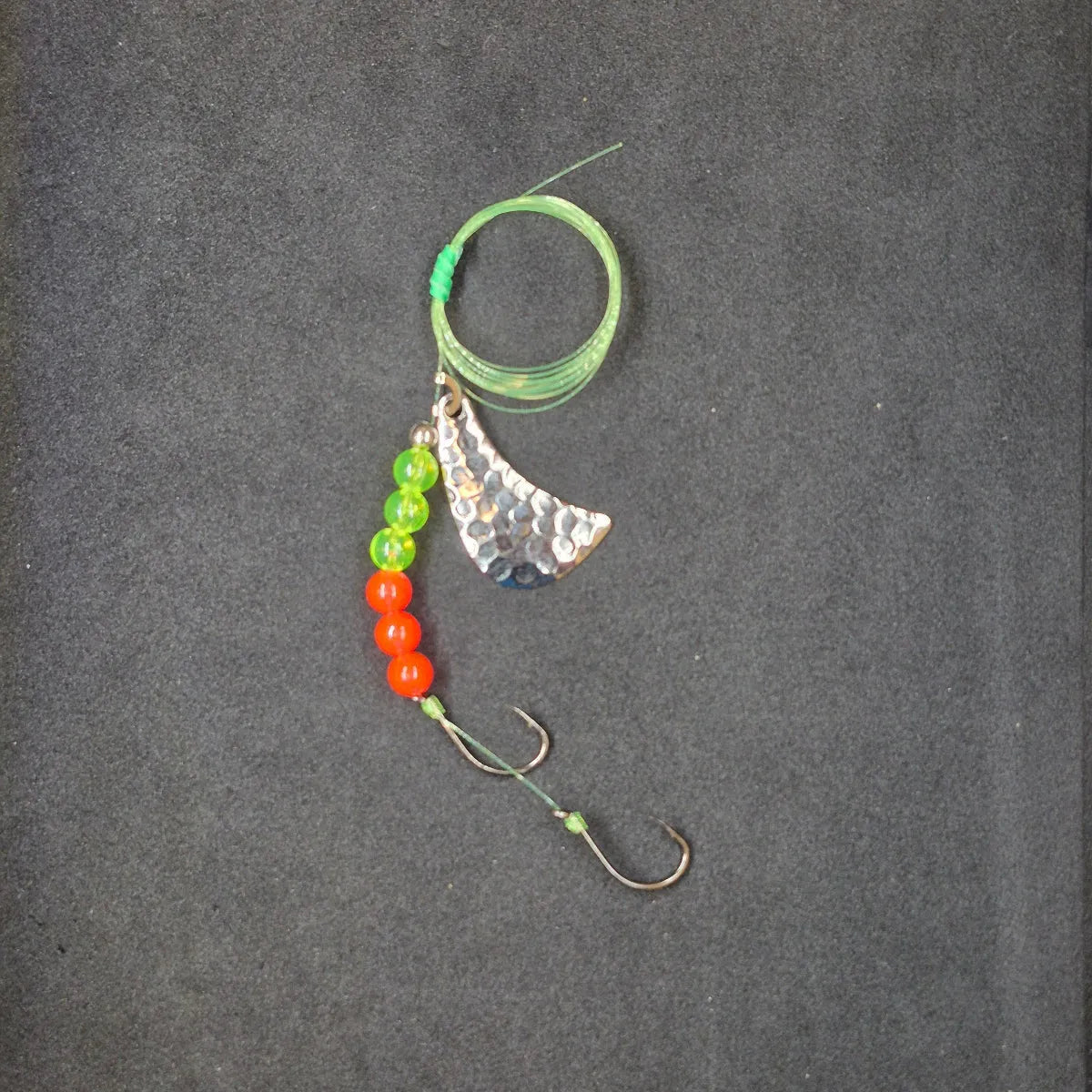 Spitfire Fishing Tomahawk Rigs #3 Double Circle Hooks chartreuse/orange