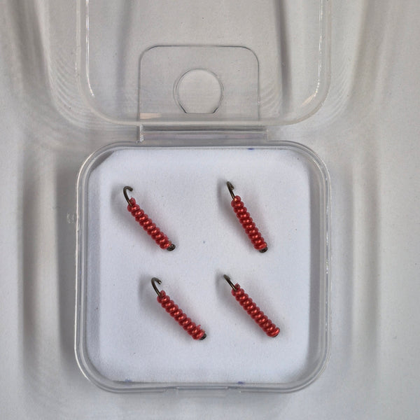 GTB Wire Worms Hook Size #10 4/pk
