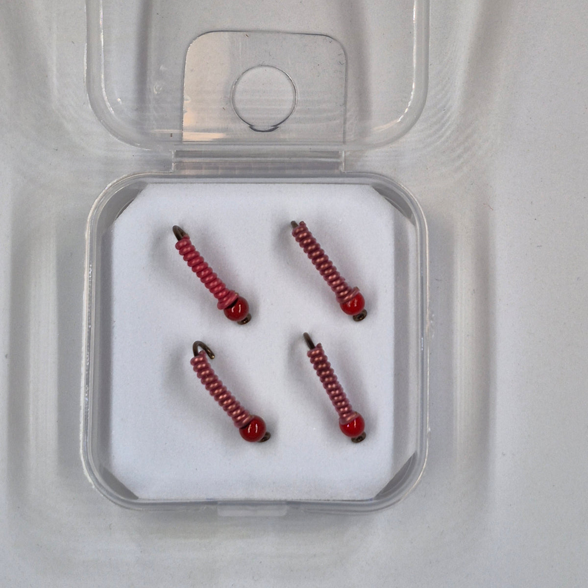 GTB Wire Worms Hook Size #8 4/pk