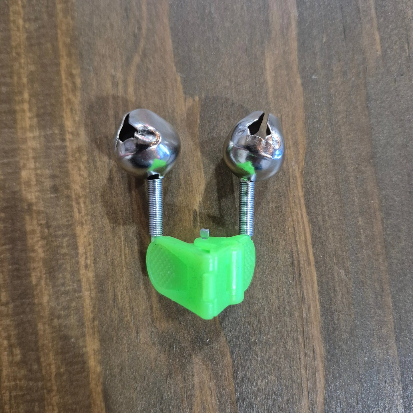 Clip on fishing bell top view