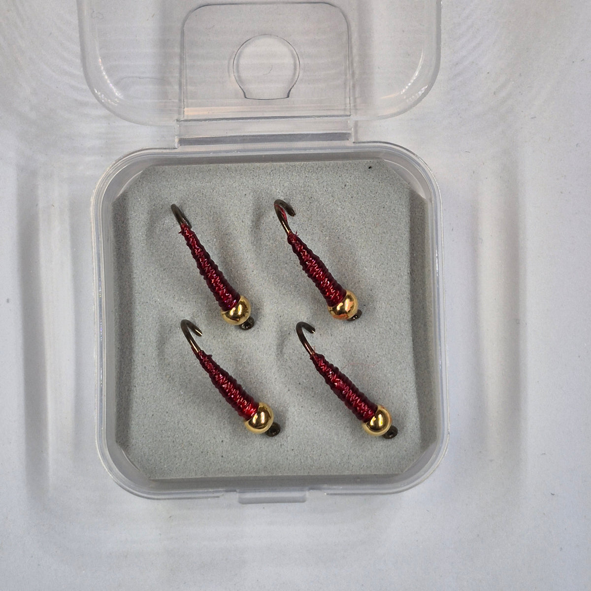 GTB Wire Worms Hook Size #6 4/pk