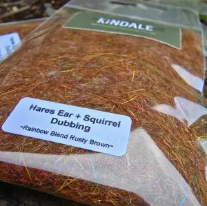 KINDALE - HARES & SQUIRREL DUBBING - RAINBOW BLENDS
