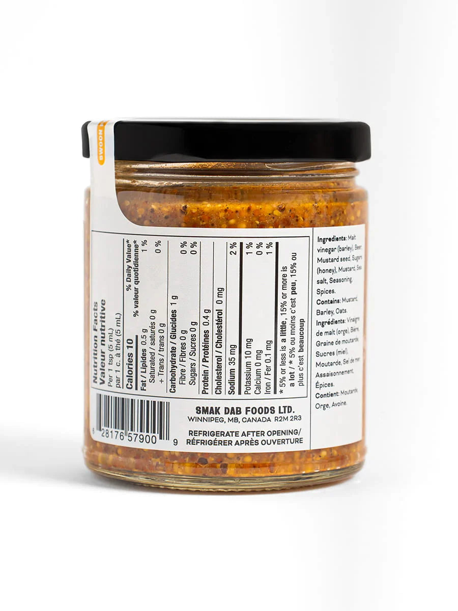 Smak Dab Beer Chipotle Mustard