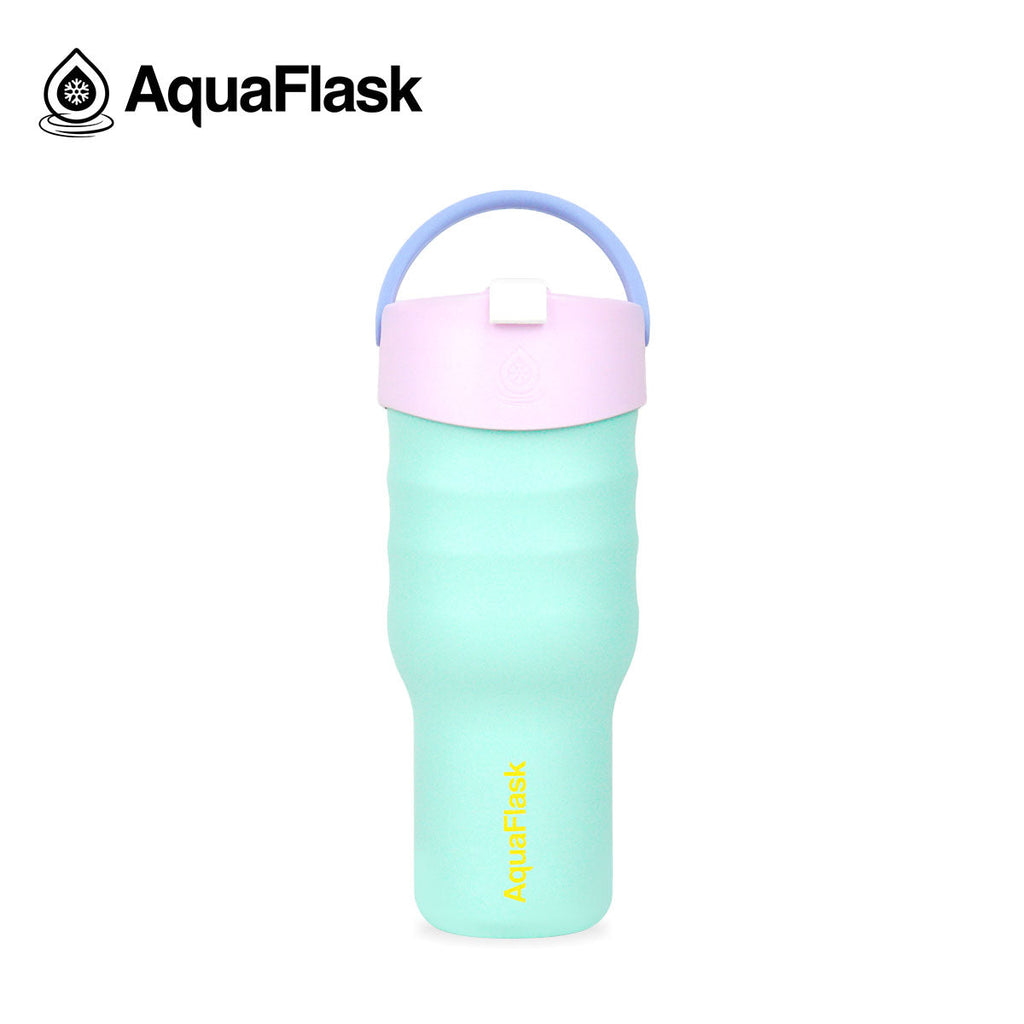 Aqua Flask Tumbler – Vacuum Insulated Stainless Steel Travel Cup 887ml (30 oz)