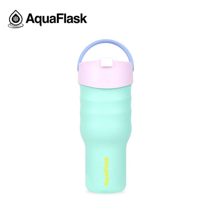 Aqua Flask Tumbler – Vacuum Insulated Stainless Steel Travel Cup 887ml (30 oz)