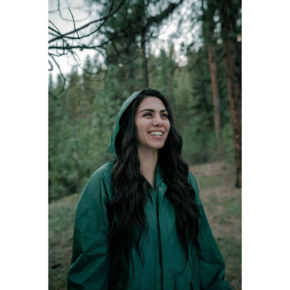 Stansport 2-Piece Laminated Industrail Rainsuit - Green