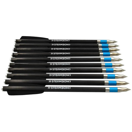 Steambow Archery AR-Series Carbon Target Arrows - 10 Pack