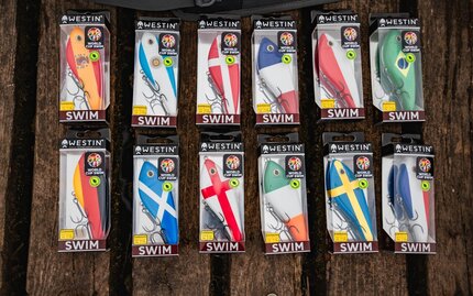 WESTIN 2026 ORIGINAL SWIM WORLD CUP CALENDAR 34pc LURE KIT.