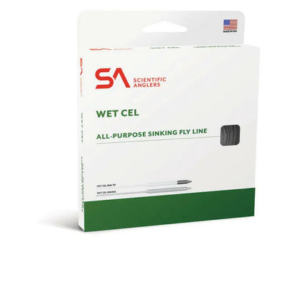 Scientific Anglers Wet Cel All-Purpose Sinking Fly Lines front of package