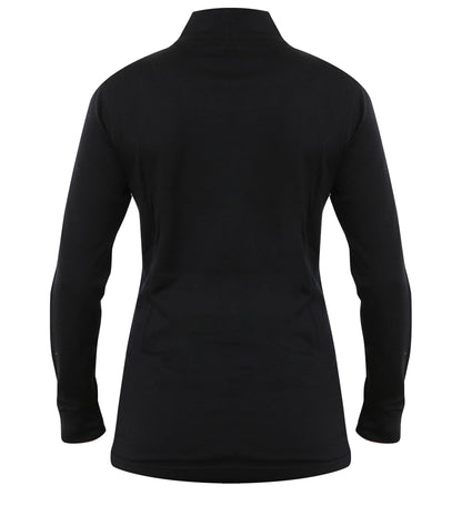 Women's 100% Merino Wool 1/4 Zip Pullover 190 GSM