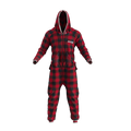 Pook Onesie - Red (Adult Unisex)